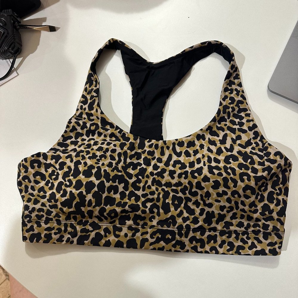 Outdoor Voices Sports Bra - Cheetah Print